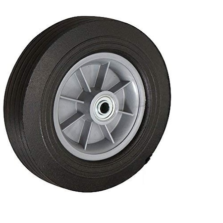 Casterhq 8"x2.5", 2.5" Centered HUB Flat Free Hand Truck Wheel, 450 LB Cap ZRB-8P7-C